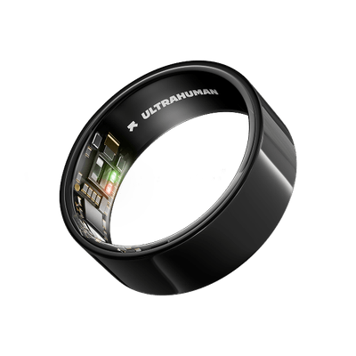 Ultrahuman Ring Air smart ring in Aster Black