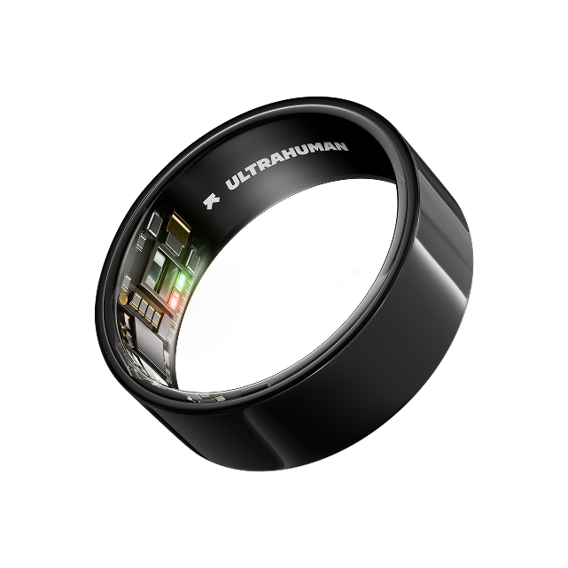 Ultrahuman Ring Air smart ring in Aster Black